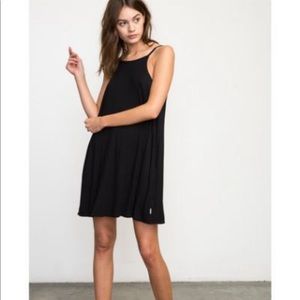 RVCA black shirt dress